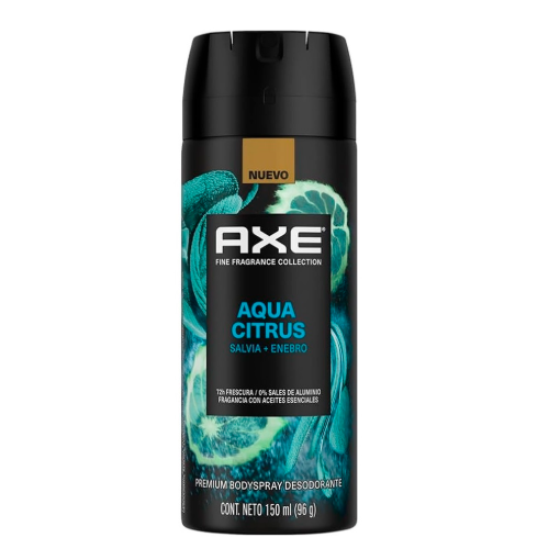 Imagen de Desodorante Axe Aerosol Aqua Citrus Hombre 150 MLL