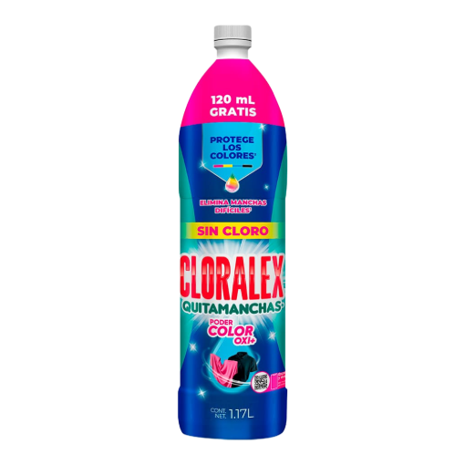 Imagen de Blanqueador Cloralex Para Color Oxi sin Cloro +120 ml 950 MLL