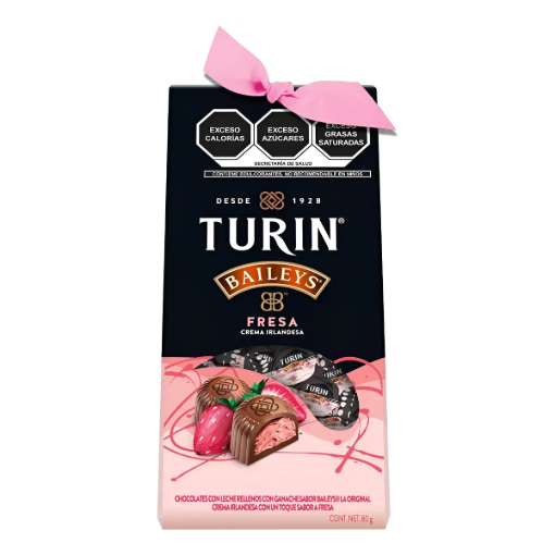 Imagen de Chocolate Turín con Baileys Fresa 80 GRS