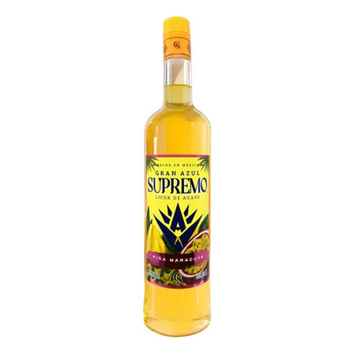 Imagen de Licor de Agave Gran Azul Supremo Piña Maracuyá 1 LTS