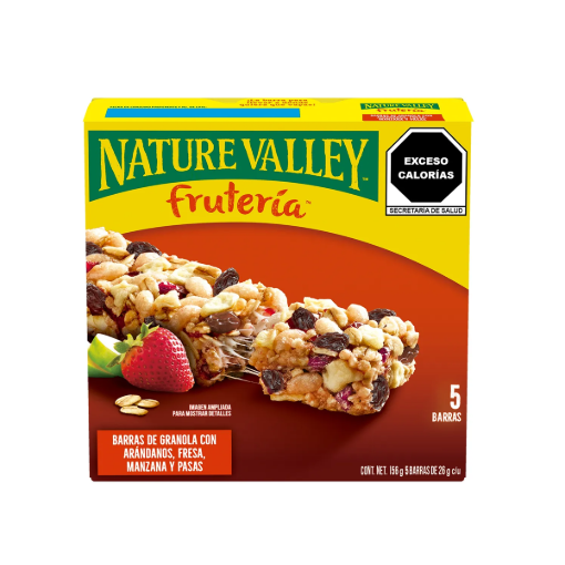 Imagen de Barra Nature Valley Frutería con Avena Integral Arándano Fresa Manzana 130 GRS