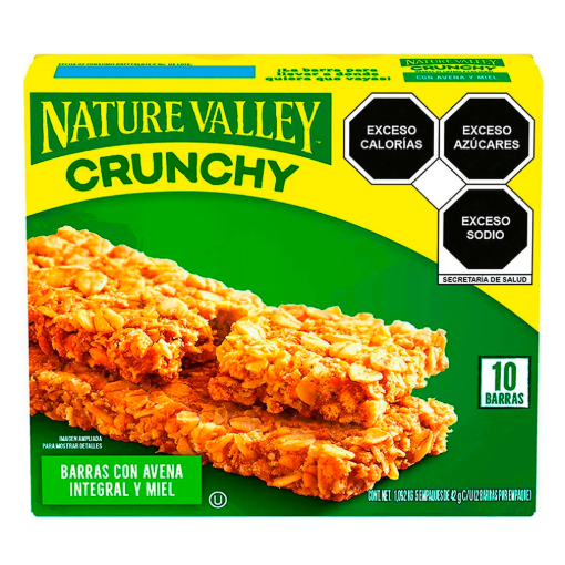Imagen de Barra Nature Valley Crunchy Avena y Miel 210 GRS