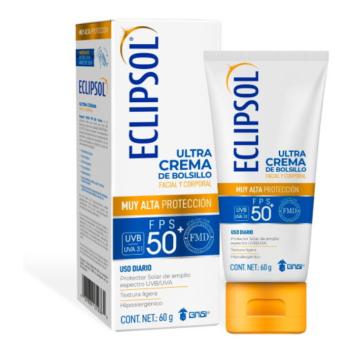 Imagen de Bloqueador Grisi Eclipsol Ultra FPS 50+ Loción 60 ml 125 MLL