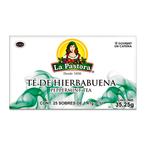 Imagen de Exhibidor Té La Pastora Hierbabuena 25 PZS