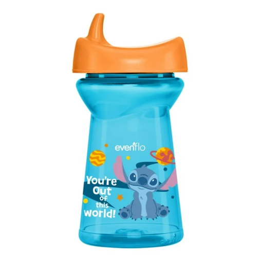 Imagen de Vaso Evenflo 10 oz Entrenador Boquilla Dura Stitch 1 PZS