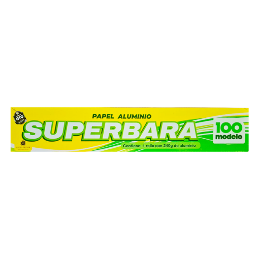 Imagen de Papel Aluminio Super Bara 100 Metros 100 MET