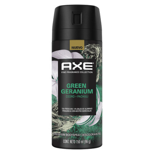 Imagen de Desodorante Axe Aerosol Green Geranium Hombre 150 MLL