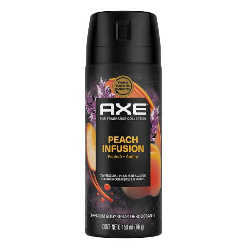 Imagen de Desodorante Axe Aerosol Peach Infusion Hombre 150 MLL