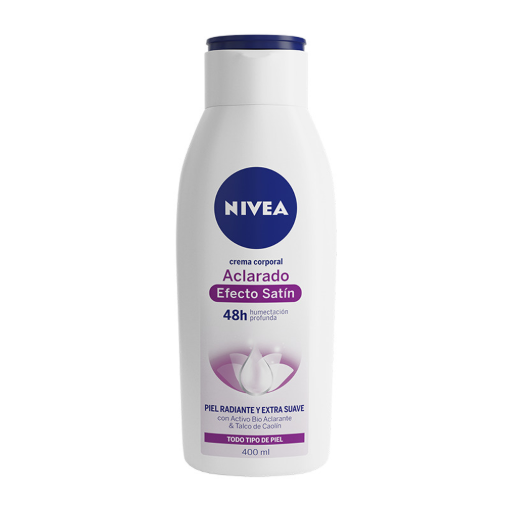 Imagen de Crema Nivea Corporal Aclarado Extra Satin 400 GRS