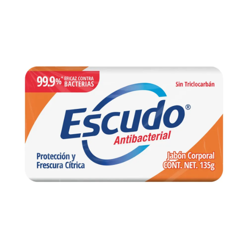 Imagen de Jabón de Tocador Escudo Antibacterial Frescura Cítrica 135 GRS