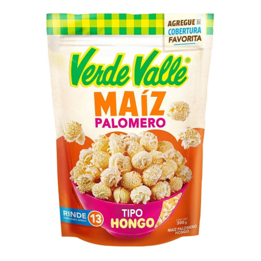 Imagen de Maíz Palomero Verde Valle Tipo Hongo 300 GRS