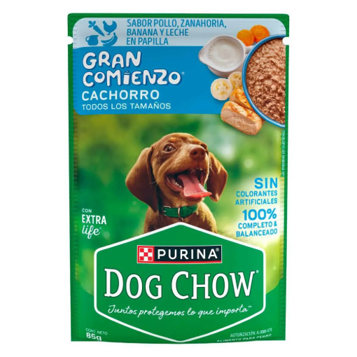 Imagen de Alimento para Perro Purina Dog Chow Cachorro Pollo 85 GRS