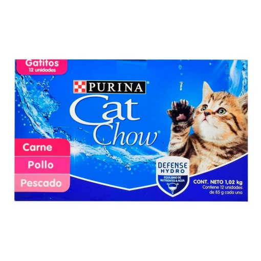 Imagen de Alimento para Gato Purina Cat Chow Multisabores 85 GRS