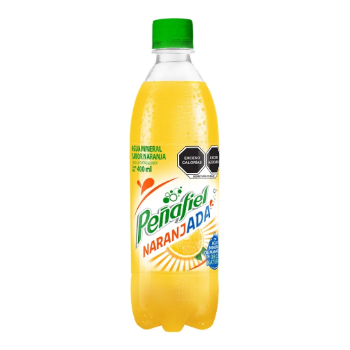 Imagen de Agua Mineral Peñafiel Naranjada 400 MLL