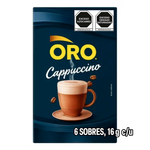 Imagen de Exhibidor Café Oro Soluble Capuchino 16 GRS