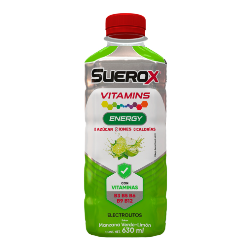 Imagen de SueroX Vitamins Energy Manzana Verde-Limón 630 MLL