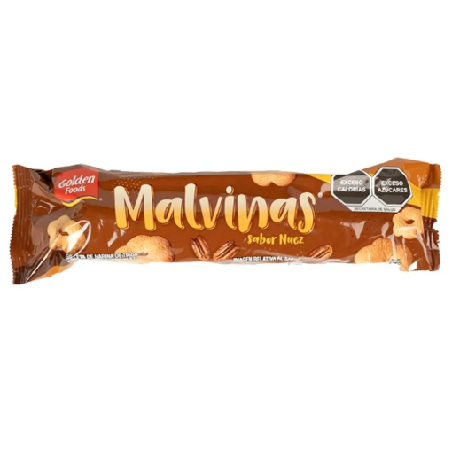 Imagen de Galletas Golden Malvinas Nuez Rollo 140 GRS