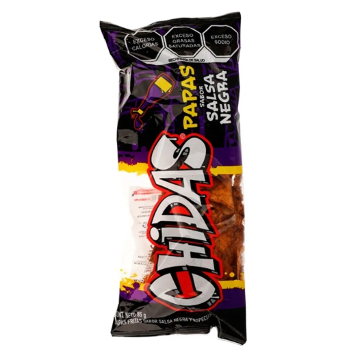 Imagen de Botana Chidas Papas Salsa Negra 85 GRS