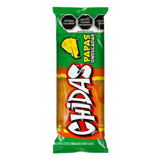 Imagen de Botana Chidas Papas Onduladas Queso 93 GRS