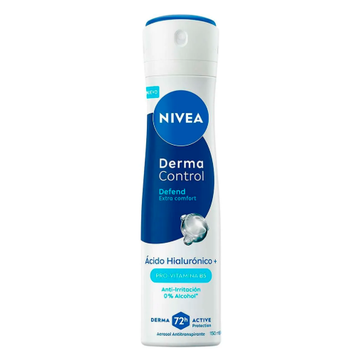 Imagen de Desodorante Nivea Derma Control Vitamina B5 Mujer Aerosol Antitranspirante 150 MLL