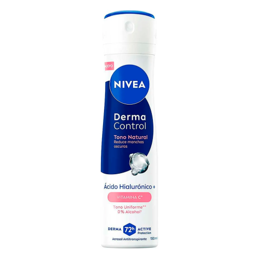 Imagen de Desodorante Nivea Derma Control Vitamina C Mujer Aerosol Antitranspirante 150 MLL