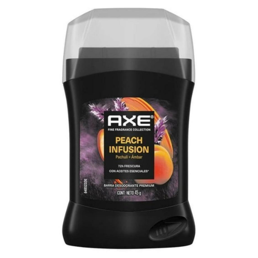 Imagen de Desodorante Axe Barra Pachuli y Ámbar Peach Infusion Hombre 45 GRS
