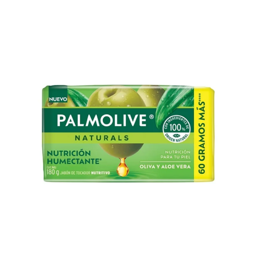 Imagen de Jabón de Tocador Palmolive Naturals Aloe y Oliva 180 GRS