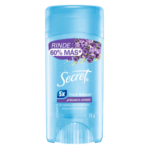 Imagen de Desodorante Secret Barra Gel pH Balanced Lavanda 73 GRS