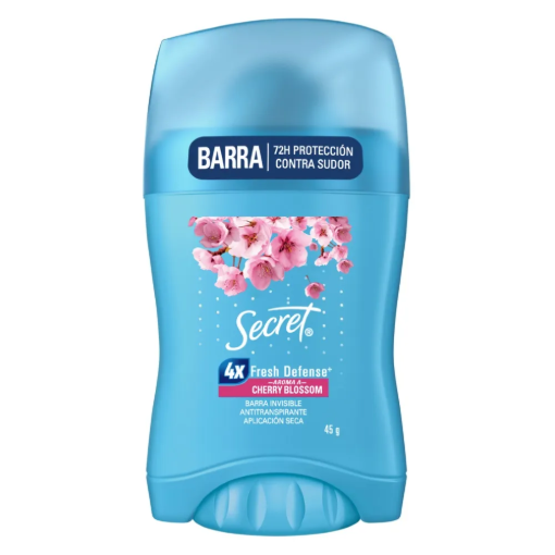 Imagen de Desodorante Secret Antitranspirante Barra Cherry Blossom Mujer 45 GRS