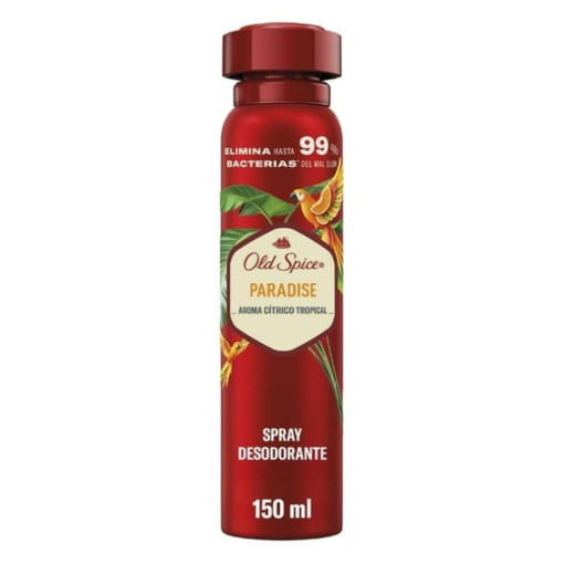Imagen de Desodorante Old Spice Aerosol Paradise Hombre 150 MLL
