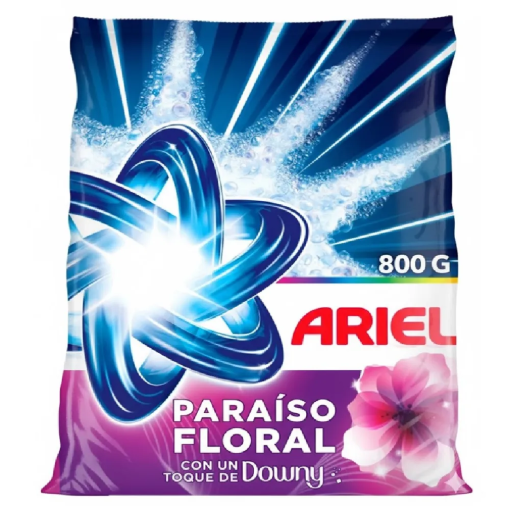 Imagen de Detergente Ariel Paraíso Floral en Polvo 800 GRS