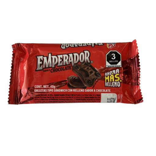 Imagen de Charola Galletas Gamesa Emperador Chocolate 40 GRS