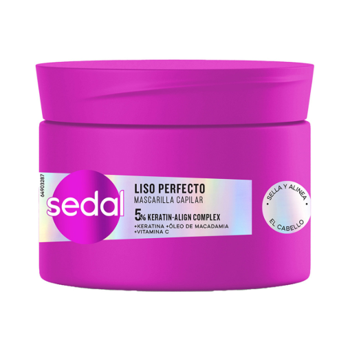 Imagen de Mascarilla para Peinar Sedal Liso Perfecto 300 GRS