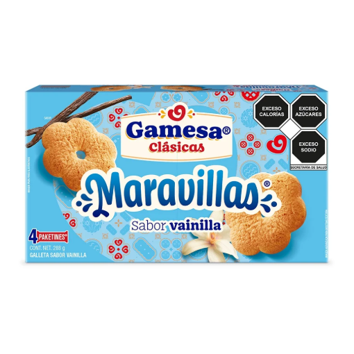 Imagen de Exhibidor Galletas Gamesa Maravillas 288 GRS