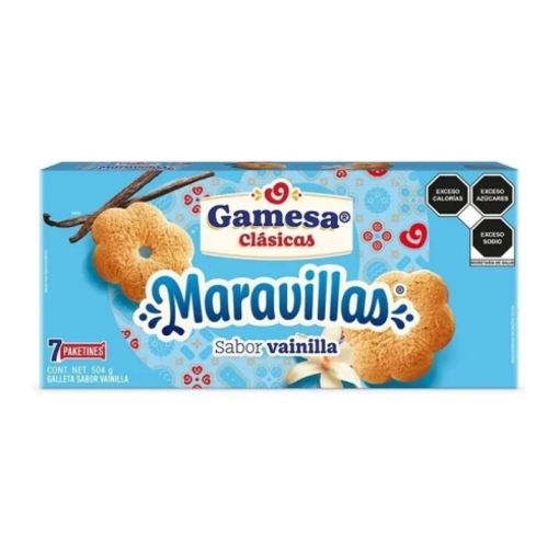 Imagen de Exhibidor Galletas Gamesa Maravillas 504 GRS