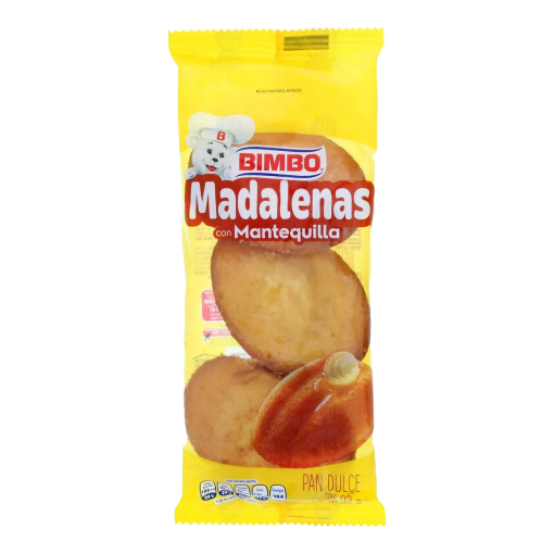 Imagen de Pan Bimbo Magdalenas Mantequilla 44 GRS