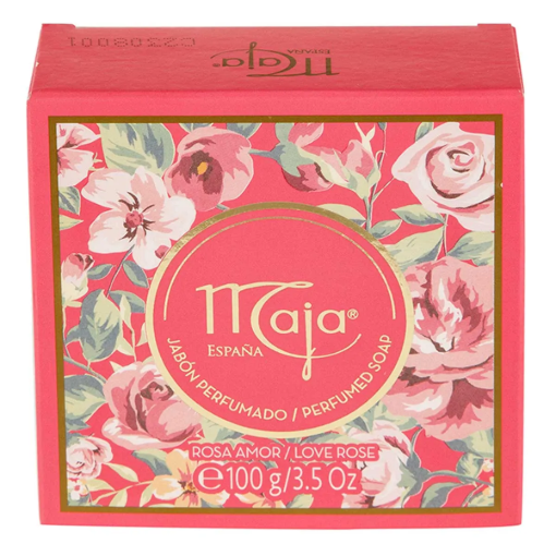 Imagen de Jabón de Tocador Maja Love Rose Barra 100 GRS
