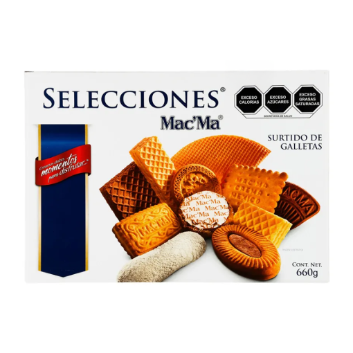 Imagen de Galletas Mac’Ma Selecciones 660 GRS