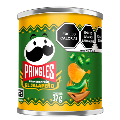 Imagen de Botana Papas Pringles Jalapeño 37 GRS