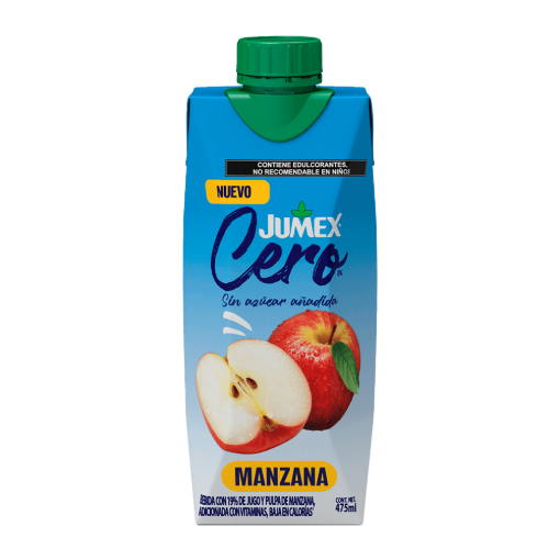Imagen de Jugo Jumex Cero Prisma Manzana 475 MLL