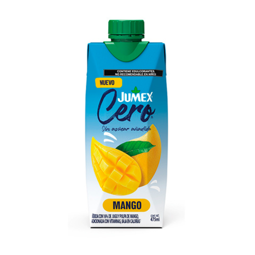 Imagen de Jugo Jumex Cero Prisma Mango 475 MLL