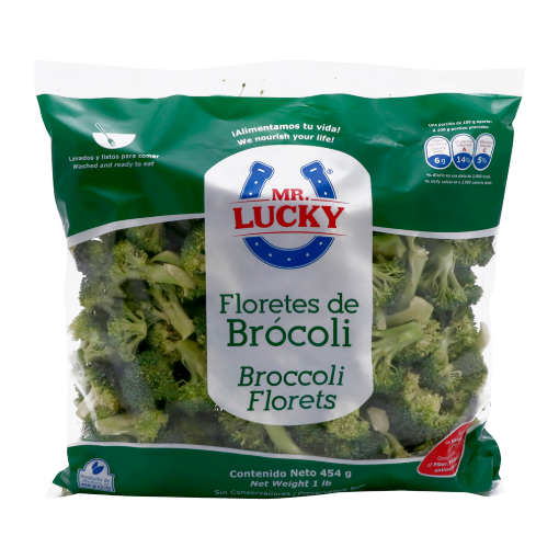 Imagen de Verduras Mr. Lucky Floretes de Brócoli 454 GRS