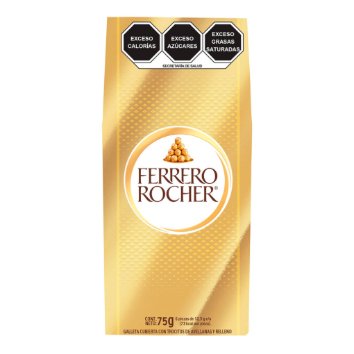 Imagen de Exhibidor Chocolate Ferrero Rocher 12.5 GRS