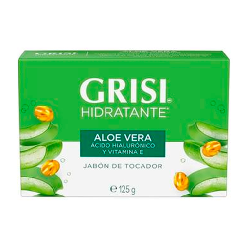 Imagen de Jabón de Tocador Grisi Hidratante Aloe Vera 125 GRS