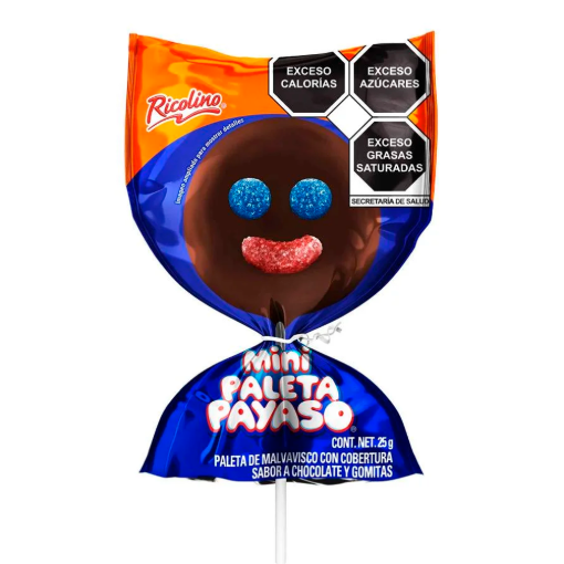 Imagen de Charola Paleta Ricolino Payaso Mini 1 PZS