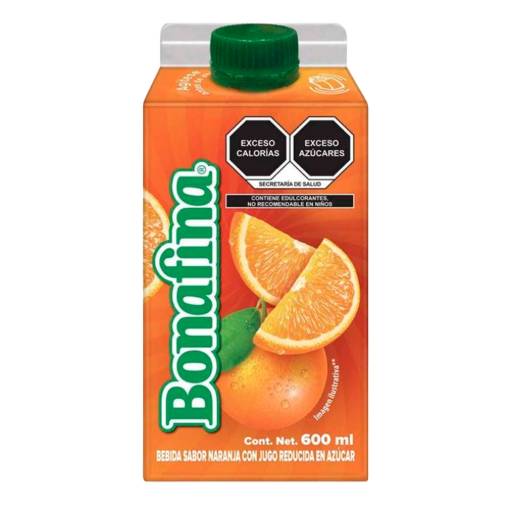 Imagen de Bebida Bonafina Naranjada 600 MLL