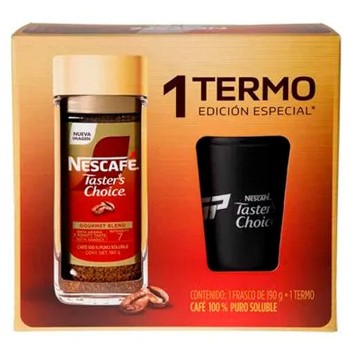Imagen de Café Nescafé Taster’s Choice + Termo Promocional 190 GRS