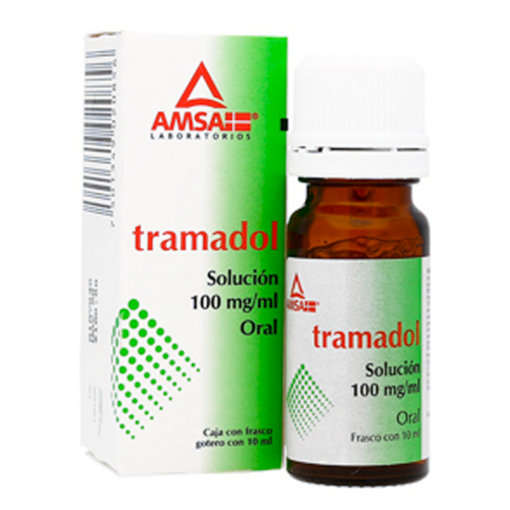 Imagen de Medicamento Amsa Tramadol 100 mg/ml Frasco 10 MLL