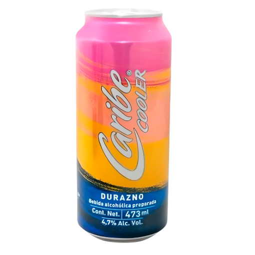 Imagen de Bebida Caribe Cooler Durazno Lata 473 MLL