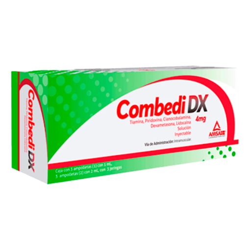 Imagen de Medicamento Amsa Combedi con 10 Ampolletas y 5 Jeringas Nuevo 1 PZS